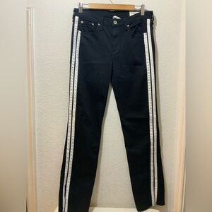 NWOT Rag & Bone Cate Mid rise Flare jeans with white side stripes 29